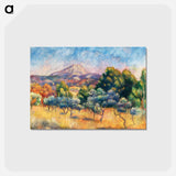 アートポストカード-Montagne Sainte-Victoire
 - バーンズ・コレクション Postcard.