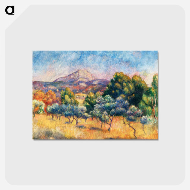 アートポストカード-Montagne Sainte-Victoire
 - バーンズ・コレクション Postcard.
