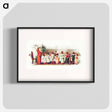 アートポスター-Santa Claus with Children
 - 大英図書館 Poster.