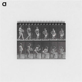 アートメモ帳-Woman Fanning Herself
 - エドワード マイブリッジ Memo.