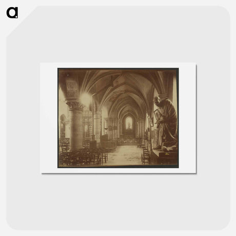 アートポストカード-Saint-Julien le Pauvre
 - ウジェーヌ アジェ Postcard.