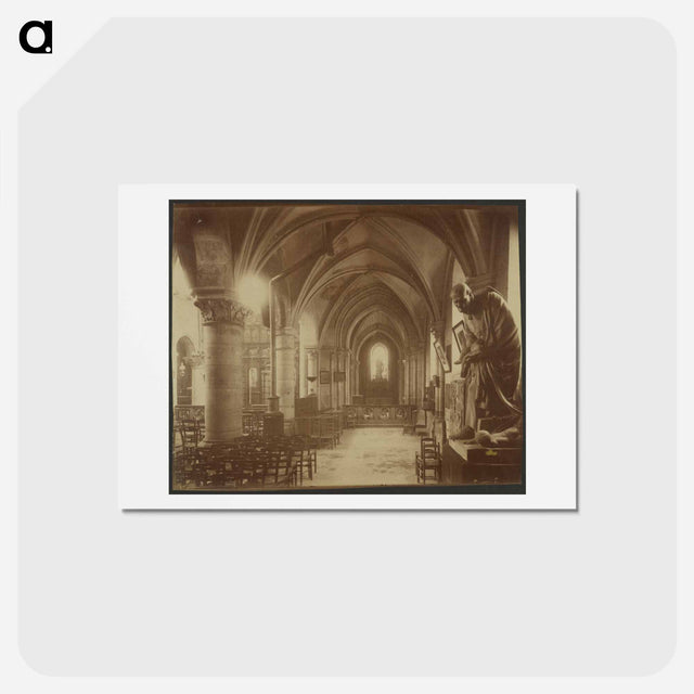 アートポストカード-Saint-Julien le Pauvre
 - ウジェーヌ アジェ Postcard.