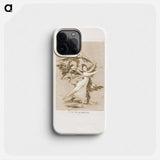 You will not escape - Francisco de Goya Phone Case.