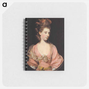 アートメモ帳-Lady in Pink, Said to be Mrs. Elizabeth Sheridan - ジョシュア レノルズ Memo.