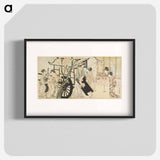 ōban triptych - 喜多川 歌麿 Poster.