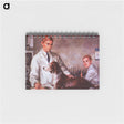 アートメモ帳-Drs. Banting and Best In The Laboratory
 - 国立医学図書館 Memo.