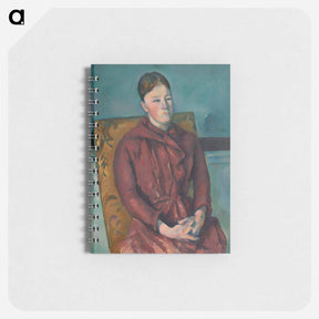 アートメモ帳-Madame Cezanne in a Yellow Chair - ポール セザンヌ Memo.