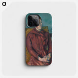 Madame Cezanne in a Yellow Chair - ポール セザンヌ Phone Case.