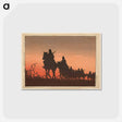 アートポストカード-The Red Setting Sun
 - セントルイス美術館 Postcard.