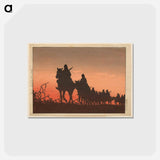 アートポストカード-The Red Setting Sun
 - セントルイス美術館 Postcard.