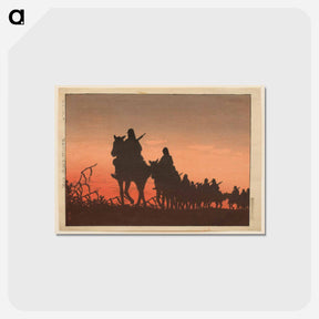 アートポストカード-The Red Setting Sun
 - セントルイス美術館 Postcard.