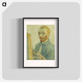 Portrait of Vincent van Gogh - Vincent van Gogh Poster.