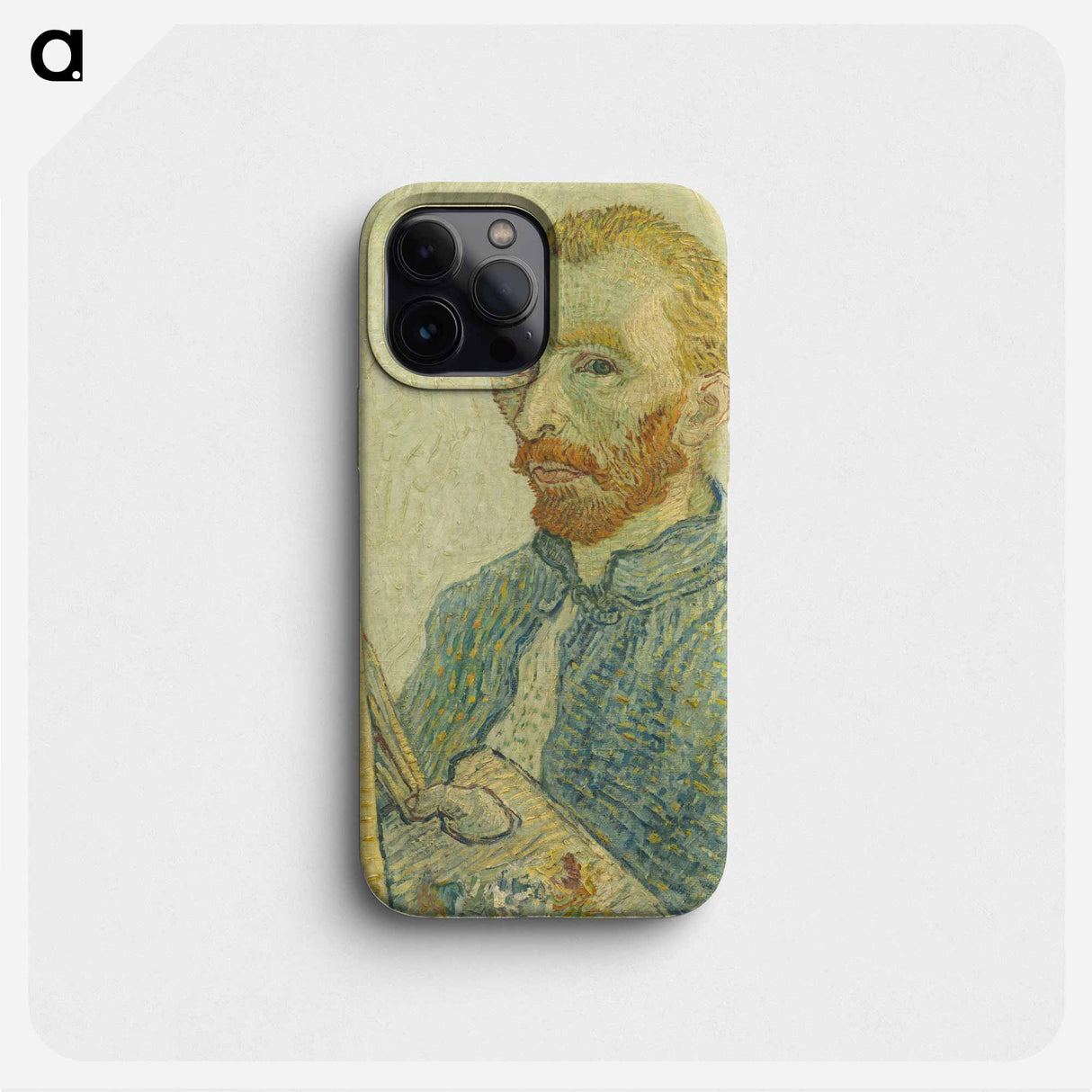 Portrait of Vincent van Gogh - フィンセント ファン ゴッホ Phone Case.