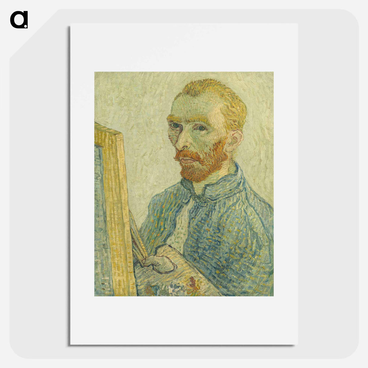 Portrait of Vincent van Gogh - フィンセント ファン ゴッホ Poster.