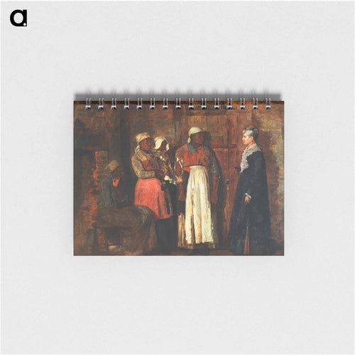 A Visit from the Old Mistress - Winslow Homer Memo.