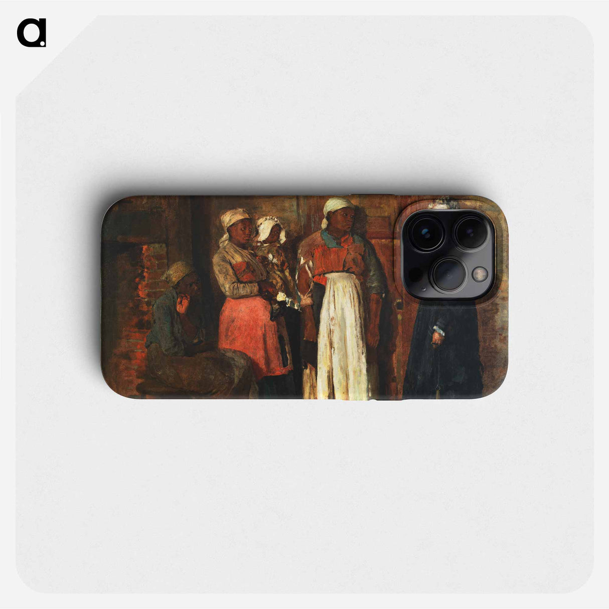 A Visit from the Old Mistress - Winslow Homer Phone Case.