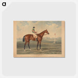 アートポストカード-Racing: "Phosophorus", Rode by George Edwards, Winner of the Derby Stakes at Epsom
 - イェール大学アートギャラリー Postcard.