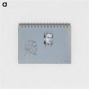 アートメモ帳-(unknown) part of a sketchbook - アルバート エーデルフェルト Memo.