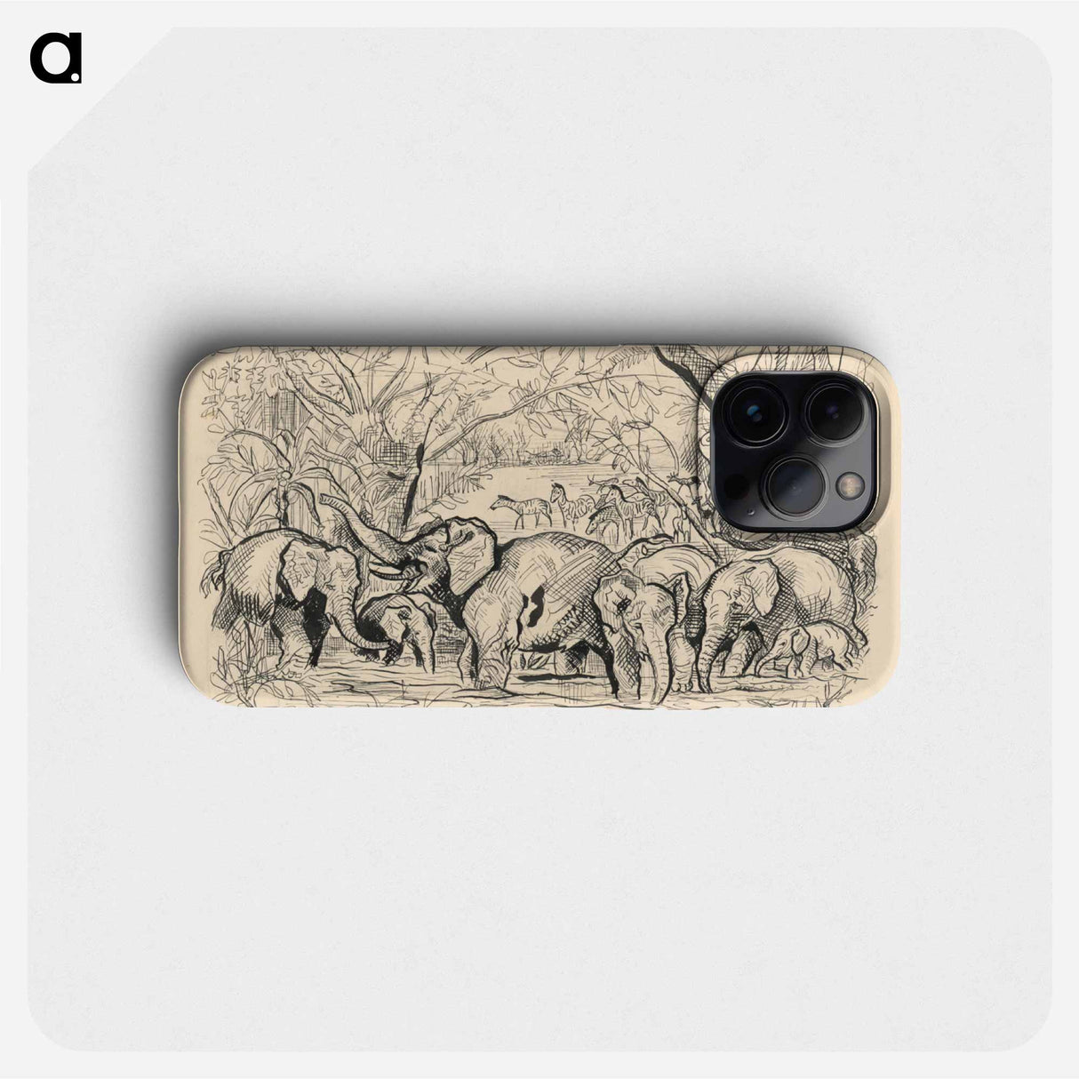 Stories in wilderness - 9 - アーノルド ピーター ワイズ クビンチャン Phone Case.