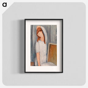 アートポスター-Jeanne Hébuterne
 - バーンズ・コレクション Poster.