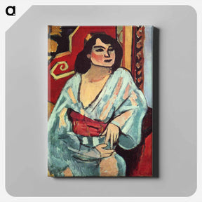 アートパネル-Algerian Woman - アンリ マティス Canvas.