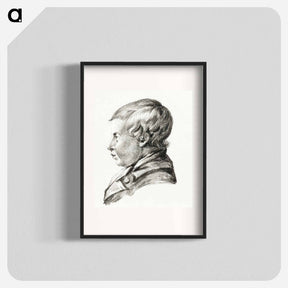 アートポスター-Bust of a boy - ジャン ベルナール Poster.