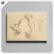 アートパネル-Studies for "Classic and Romantic Art" - ジョン シンガー サージェント Canvas.