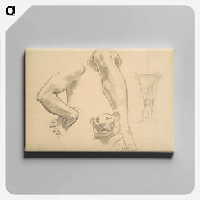 アートパネル-Studies for "Classic and Romantic Art" - ジョン シンガー サージェント Canvas.