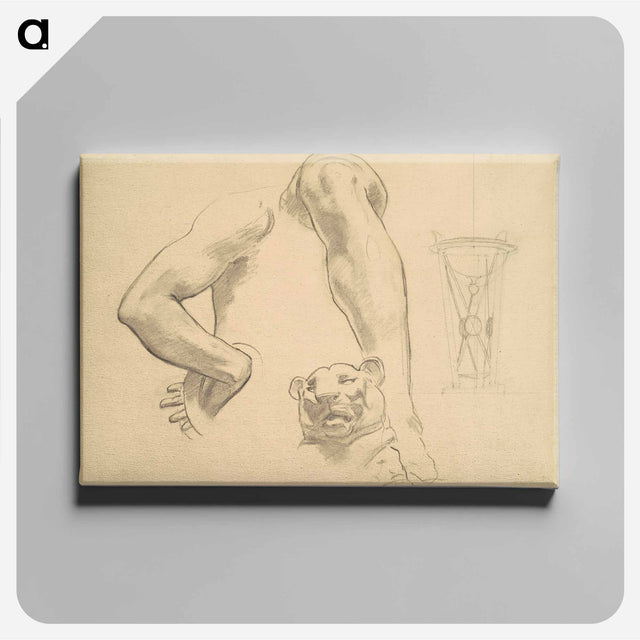 アートパネル-Studies for "Classic and Romantic Art" - ジョン シンガー サージェント Canvas.