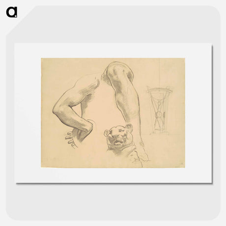 アートポスター-Studies for "Classic and Romantic Art" - ジョン シンガー サージェント Poster.