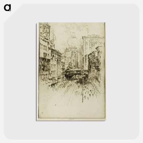 アートポストカード-Forty-Second Street
 - ジョセフ ペネル Postcard.