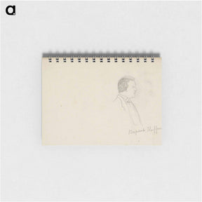 アートメモ帳-Portret van de operazanger Johann Baptist Hoffmann - ユリー デ フラーハ Memo.