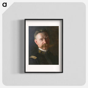 アートポスター-Portrait of Alfred Reynolds in the Taubman Museum of Art - トーマス エイキンズ Poster.