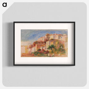 アートポスター-View from the Garden of the Post Office, Cagnes
 - バーンズ・コレクション Poster.