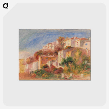 アートポストカード-View from the Garden of the Post Office, Cagnes
 - バーンズ・コレクション Postcard.