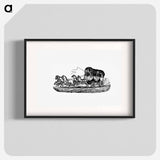 アートポスター-Horse Carriage from Aris-Nine, Or Dream And Reality
 - 大英図書館 Poster.