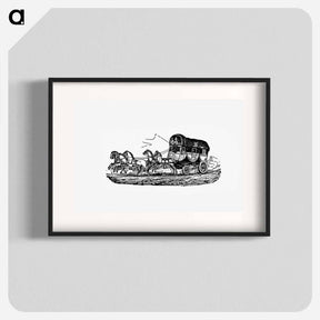 アートポスター-Horse Carriage from Aris-Nine, Or Dream And Reality
 - 大英図書館 Poster.