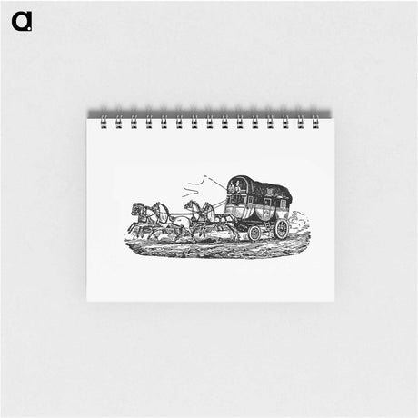 アートメモ帳-Horse Carriage from Aris-Nine, Or Dream And Reality
 - 大英図書館 Memo.
