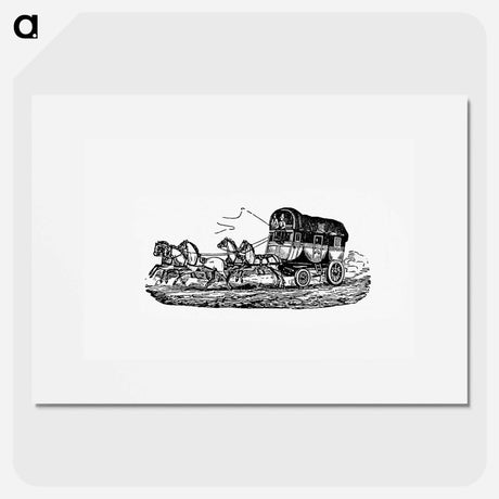 アートポスター-Horse Carriage from Aris-Nine, Or Dream And Reality
 - 大英図書館 Poster.