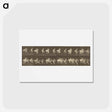アートポストカード-Animal Locomotion
 - エドワード マイブリッジ Postcard.