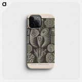 Marine life illustration - エルンスト ヘッケル Phone Case.