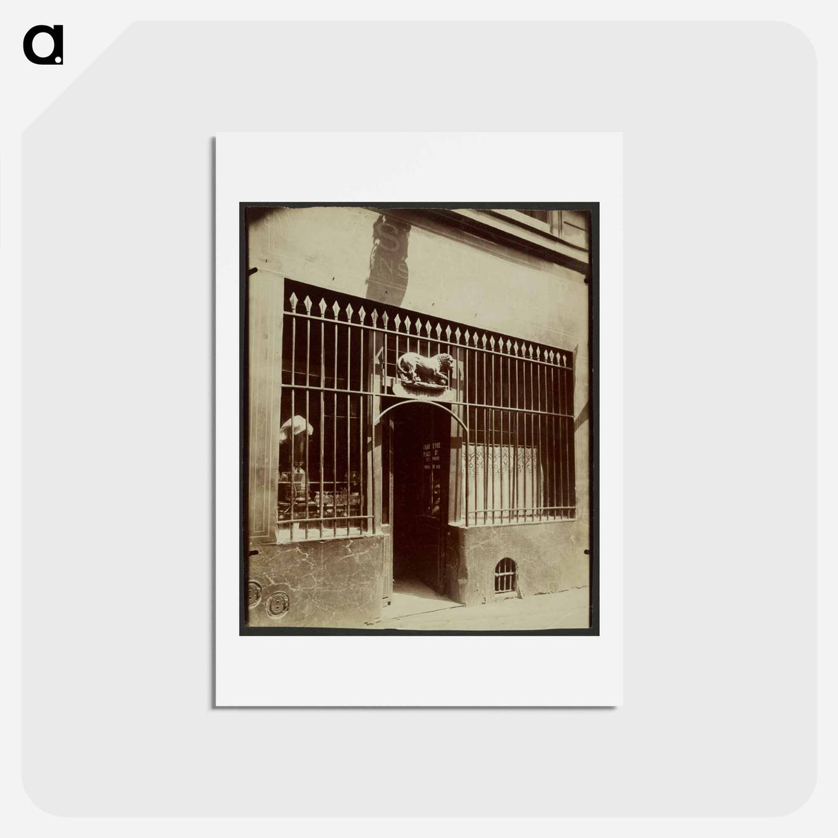 アートポストカード-Cabaret Rue de Lappe
 - ウジェーヌ アジェ Postcard.