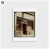 アートポストカード-Cabaret Rue de Lappe
 - ウジェーヌ アジェ Postcard.