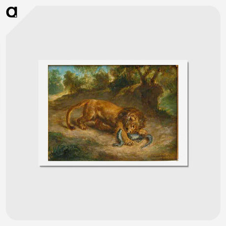 3-71_Eugene-Delacroix_hagaki