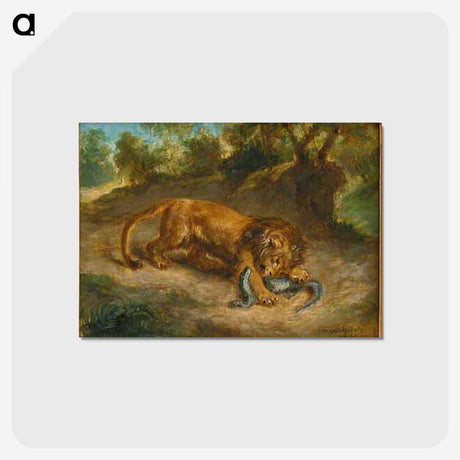 3-71_Eugene-Delacroix_postcard