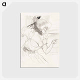 アートポストカード-At the Star, Le Havre - アンリ ド トゥールーズ ロートレック Postcard.
