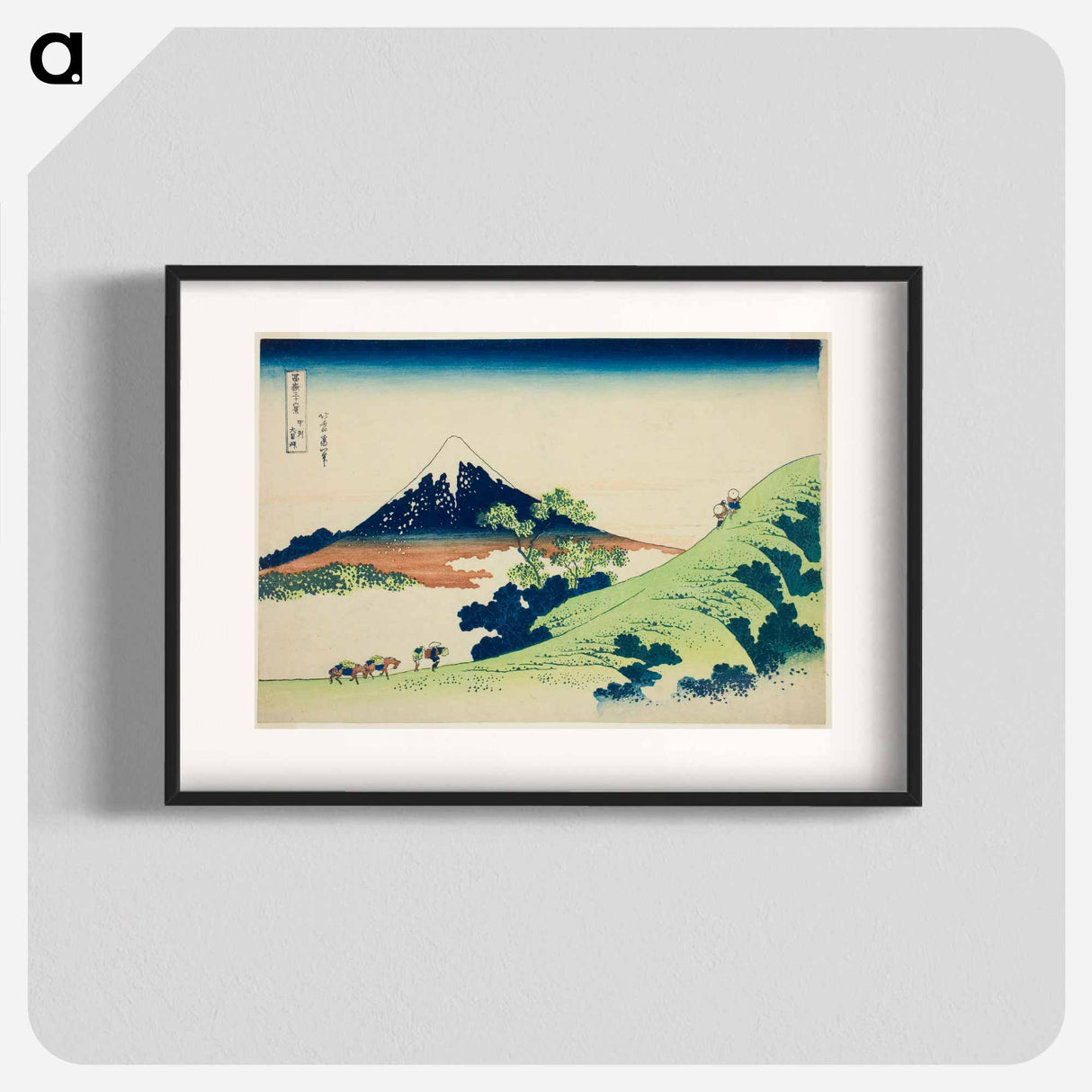 Hokusai's Thirty-six Views of Mount Fuji - Katsushika Hokusai Poster.