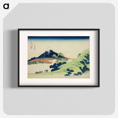 アートポスター-Hokusai's Thirty-six Views of Mount Fuji - 葛飾 北斎 Poster.