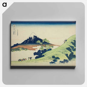 アートパネル-Hokusai's Thirty-six Views of Mount Fuji - 葛飾 北斎 Canvas.