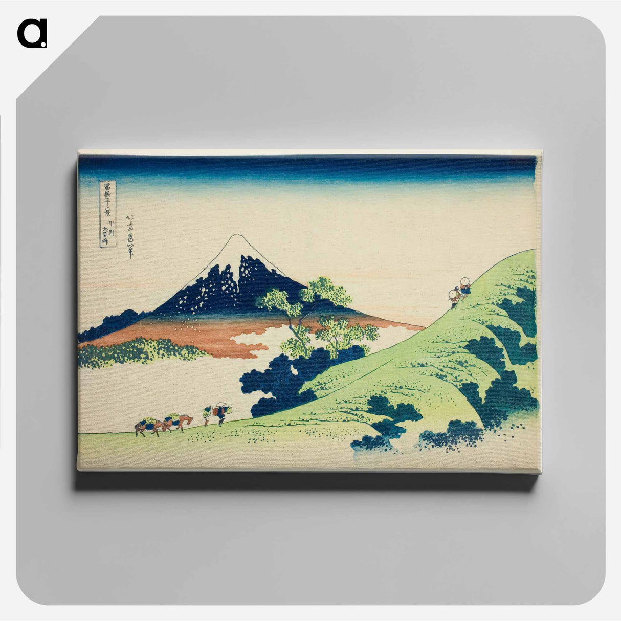 Hokusai's Thirty-six Views of Mount Fuji - 葛飾 北斎 Canvas.